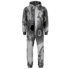 Apple Males Almond Bread Abstract Hooded Jumpsuit (men)