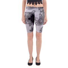 Apple Males Almond Bread Abstract Yoga Cropped Leggings