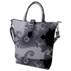 Apple Males Almond Bread Abstract Buckle Top Tote Bag by Ravend