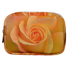 Flower Plant Rose Nature Garden Orange Macro Make Up Pouch (Small)