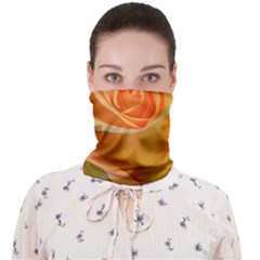 Flower Plant Rose Nature Garden Orange Macro Face Covering Bandana (Adult)