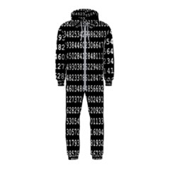 Pi Circle Diameter Circumference Ratio Radius Hooded Jumpsuit (kids)