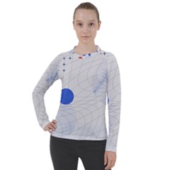 Computer Network Technology Digital Science Fiction Women s Pique Long Sleeve Tee