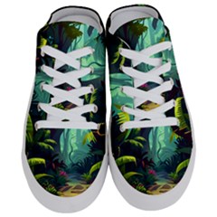 Rainforest Jungle Cartoon Animation Background Half Slippers