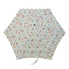 Easter Bunny Pattern Hare Easter Bunny Easter Egg Mini Folding Umbrellas