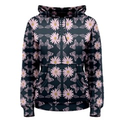 Flowers Daisies Spring Summer Bloom Botanical Women s Pullover Hoodie