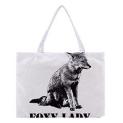 Foxy Lady Concept Illustration Medium Tote Bag by dflcprintsclothing