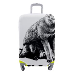 Foxy Lady Concept Illustration Luggage Cover (small) by dflcprintsclothing