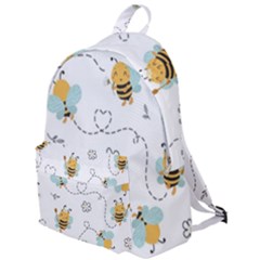 Bee Art Pattern Design Wallpaper Background Print The Plain Backpack