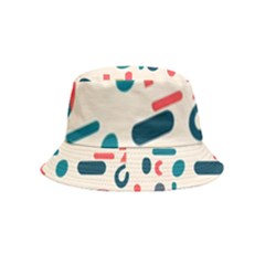 Shapes Pattern  Inside Out Bucket Hat (kids) by Sobalvarro