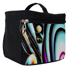 Garden Flower Nature Digital Art Abstract Make Up Travel Bag (small)