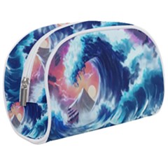 Storm Tsunami Waves Ocean Sea Nautical Nature Make Up Case (medium)