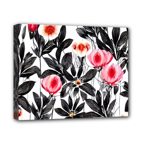 Beautiful Elegant Botanical Flowers Canvas 10  X 8  (stretched) by GardenOfOphir