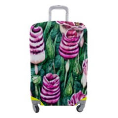 Attractive Watercolor Flowers Luggage Cover (small) by GardenOfOphir