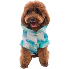 Tsunami Waves Ocean Sea Nautical Nature Water Nature Dog Coat by Ravend