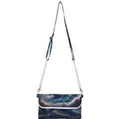 Tsunami Waves Ocean Sea Water Rough Seas 7 Mini Crossbody Handbag