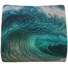 Tsunami Waves Ocean Sea Water Rough Seas 2 Seat Cushion by Ravend