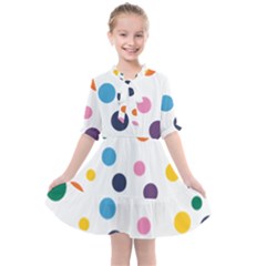 Polka Dot Kids  All Frills Chiffon Dress