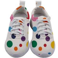 Polka Dot Kids Athletic Shoes