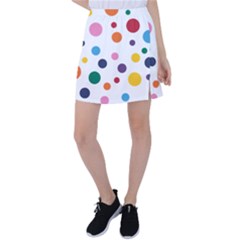 Polka Dot Tennis Skirt by 8989