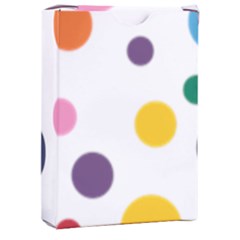 Polka Dot Playing Cards Single Design (rectangle) With Custom Box by 8989