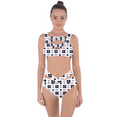 Polka Dot  Svg Bandaged Up Bikini Set  by 8989