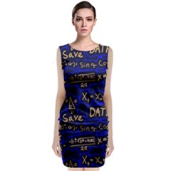 Art Pattern Design Background Graphic Classic Sleeveless Midi Dress