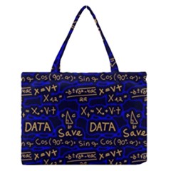 Art Pattern Design Background Graphic Zipper Medium Tote Bag by Ravend