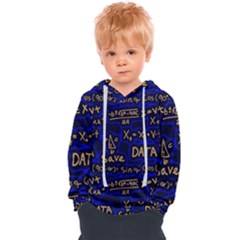 Art Pattern Design Background Graphic Kids  Overhead Hoodie by Ravend