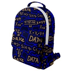 Art Pattern Design Background Graphic Flap Pocket Backpack (small)