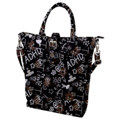 Background Pattern Graphic Beautiful Wallpaper Buckle Top Tote Bag