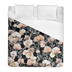Vibrant And Alive Watercolor Flowers Duvet Cover (full/ Double Size) by GardenOfOphir