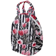 Chic Watercolor Flowers Travel Backpacks by GardenOfOphir