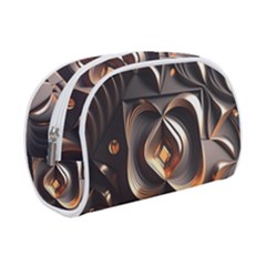 Ai Generated Swirls Space Design Fractal Light 3d Pattern Make Up Case (small)