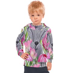 Budding And Captivating Kids  Hooded Pullover by GardenOfOphir