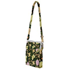 Flowers Rose Blossom Pattern Creative Motif Multi Function Travel Bag