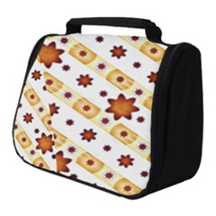 Background Floral Pattern Graphic Full Print Travel Pouch (small)