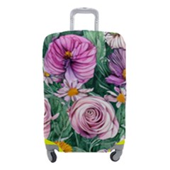 Budding And Captivating Flowers Luggage Cover (small) by GardenOfOphir