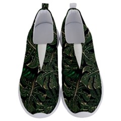 Monstera Plant Tropical Jungle Leaves Pattern No Lace Lightweight Shoes