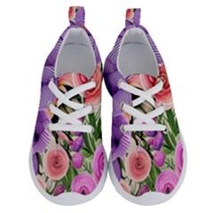 Brittle And Broken Blossoms Running Shoes by GardenOfOphir