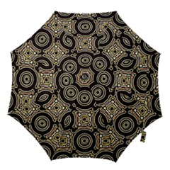 Background Art Pattern Design Graphic Hook Handle Umbrellas (small)