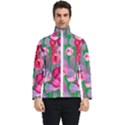 Mysterious And Enchanting Watercolor Flowers Men s Bomber Jacket View1