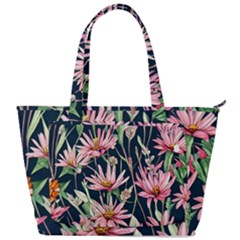Choice And Creative Watercolor Flowers Back Pocket Shoulder Bag 