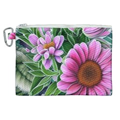 Bouquet Of Sunshine Canvas Cosmetic Bag (xl) by GardenOfOphir