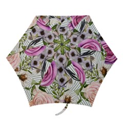 Summertime Blooms Mini Folding Umbrellas
