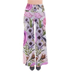 Summertime Blooms So Vintage Palazzo Pants by GardenOfOphir