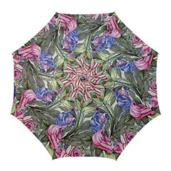 Garden Of Flowers Golf Umbrellas by GardenOfOphir