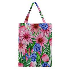 Exotic Tropical Flowers Classic Tote Bag by GardenOfOphir