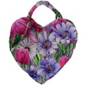 The Perfect Pattern For Your Cottagecore Aesthetics Giant Heart Shaped Tote View2