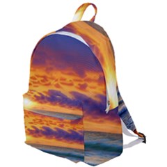 Summer Sunset Over The Ocean The Plain Backpack